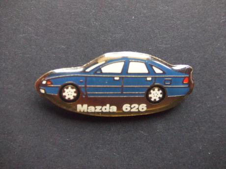Mazda 626 donkerblauw